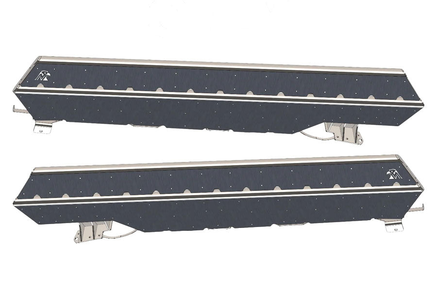 Next Venture Motorsports Trailbreaker Series Rock Sliders, Frame Mounted - 7075 Boatside