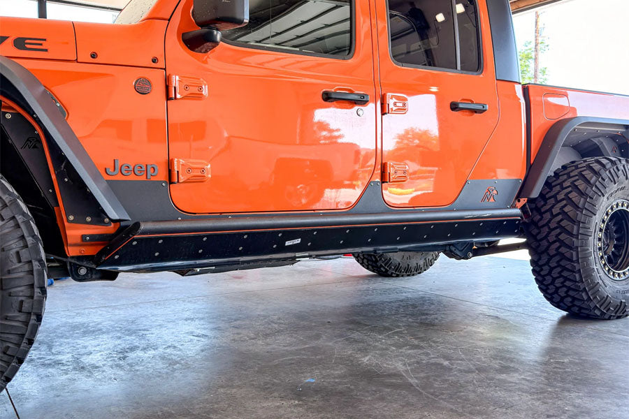 Next Venture Motorsports Trailbreaker Series Rock Sliders, Frame Mounted - Glide Boatside