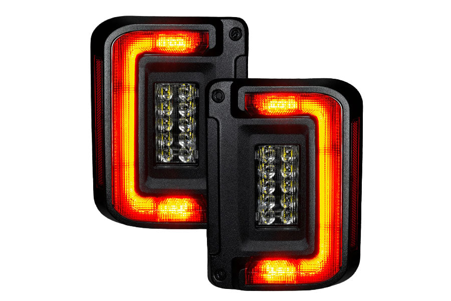 Oracle V2 Flush Mount LED Tail Lights  - Standard Red