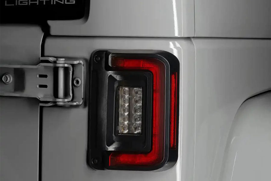Oracle V2 Flush Mount LED Tail Lights  - Standard Red