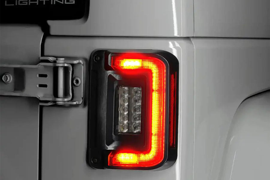 Oracle V2 Flush Mount LED Tail Lights  - Standard Red