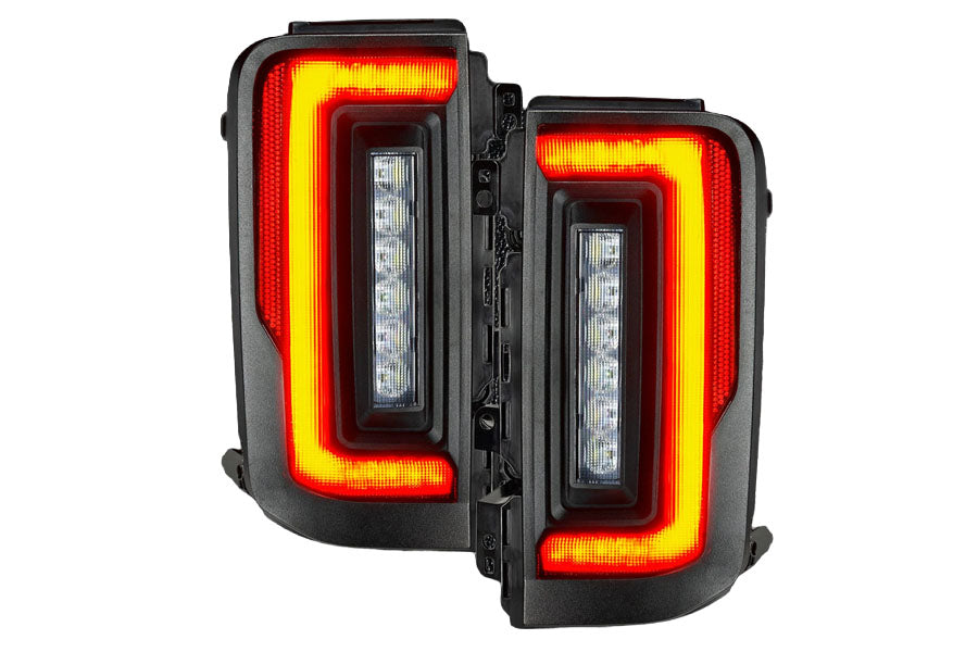 Oracle V2 Flush Mount LED Tail Lights w/ Standard Red Lens - Factory Halogen Tail Lights