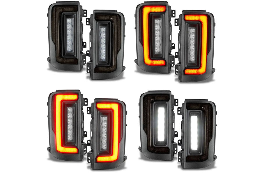 Oracle V2 Flush Mount LED Tail Lights w/ Tinted Lens - Factory Halogen Tail Lights