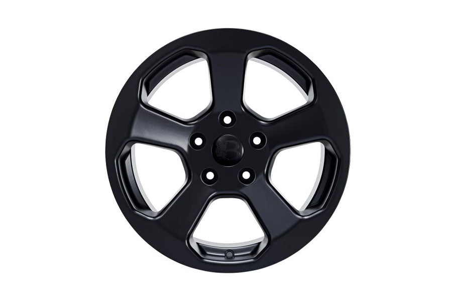 Bawarrion BON’Z 17x8.5 5x5 10mm Wheel - Matte Black w/ Matte Black Logo