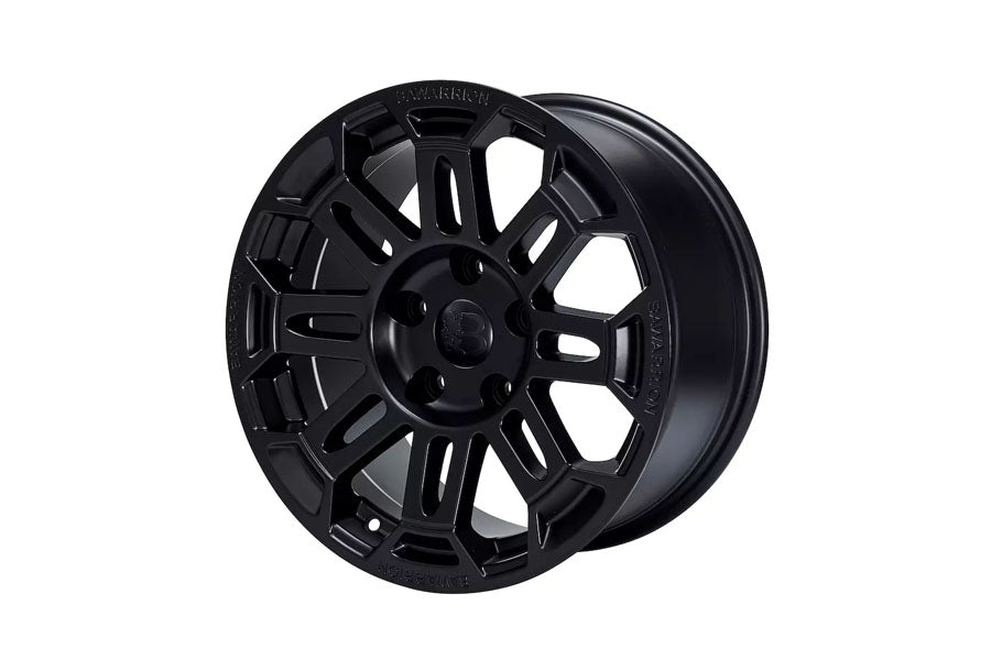 Bawarrion BUiL'T 17x8.5 5x5 18mm Wheel - Matte Black w/ Matte Black Logo
