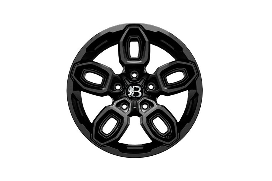 Bawarrion Bee 17x9 5x5 4mm Wheel - Matte Black w/ Chrome Logo