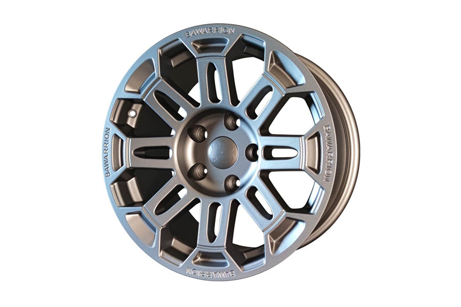 Bawarrion BUiL'T 17x8.5 5x5 18mm Wheel - Gun Metal w/ Gun Metal Logo