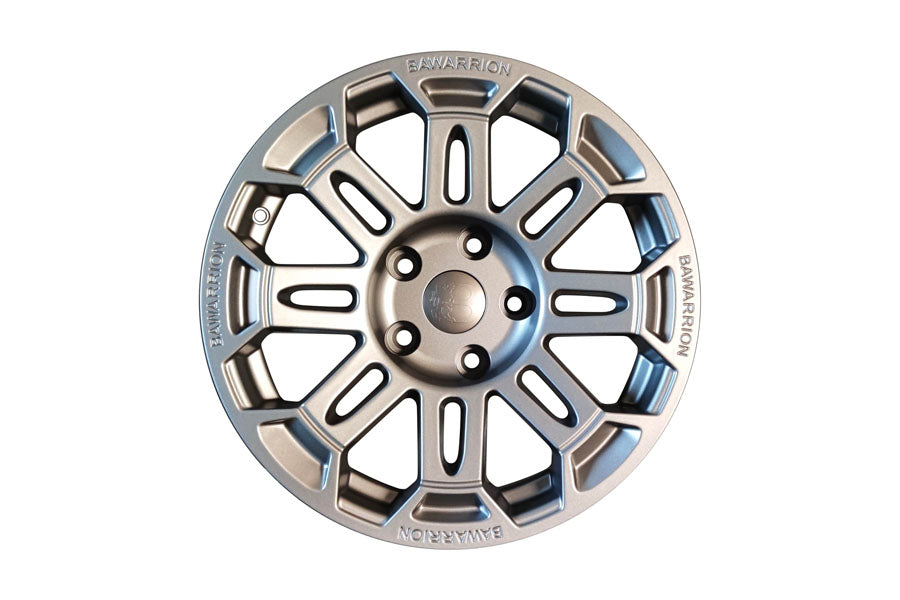 Bawarrion BUiL'T 17x8.5 5x5 18mm Wheel - Gun Metal w/ Gun Metal Logo