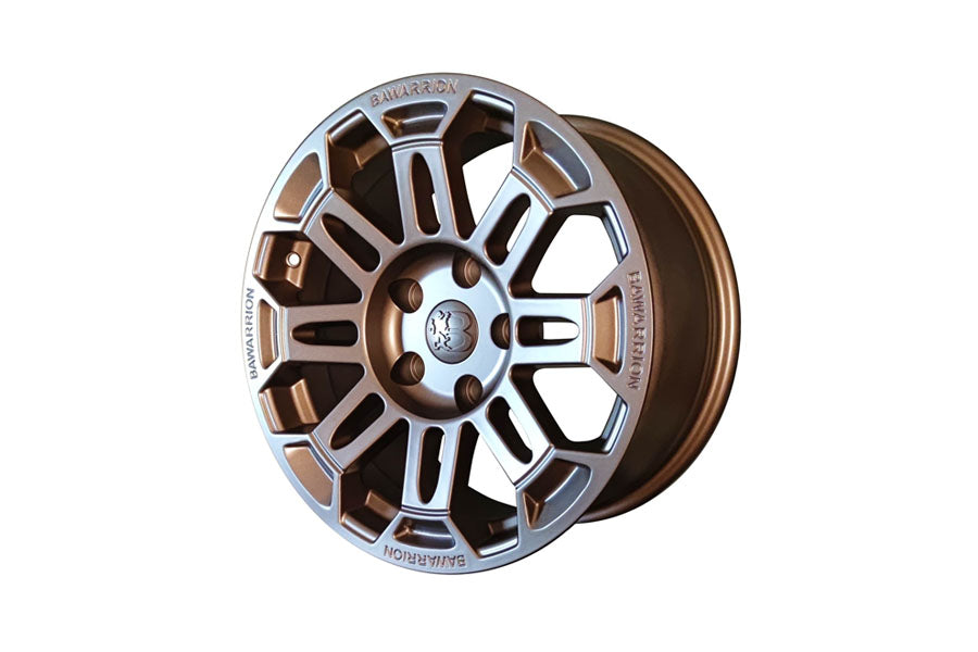 Bawarrion BUiL'T 17x8.5 5x5 18mm Wheel - Bronze w/ Bronze Logo