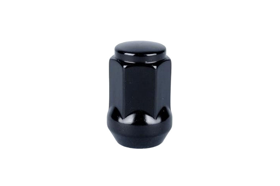 Bawarrion Lug Nut 1/2in x 1.5 - Black Hard Chrome Plated
