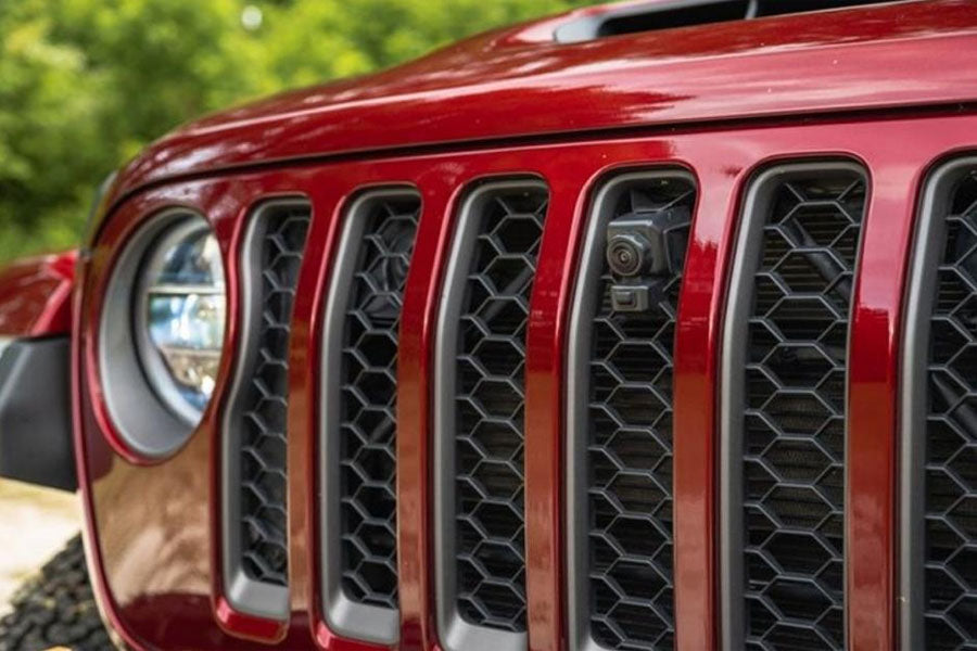 Bawarrion Front Camera Relocation Kit for Multi-Piece Radiator Grille