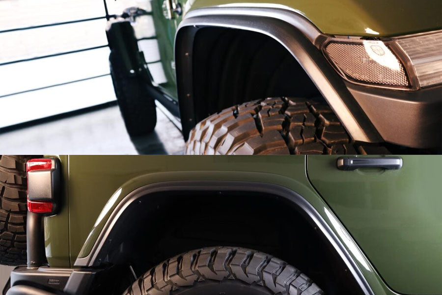 Bawarrion Fender Extensions +22mm - Set of 4 & Primer