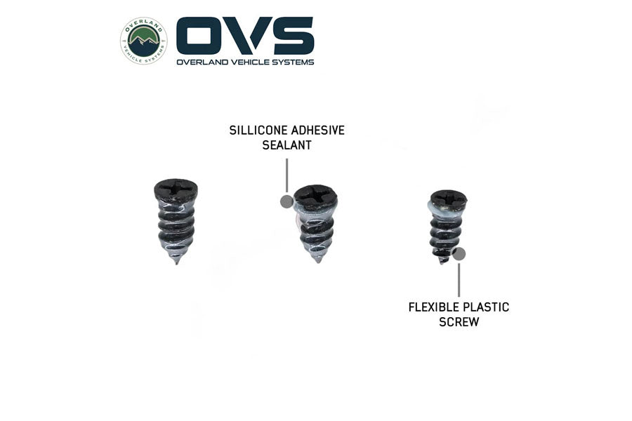 Overland Vehicle Systems Tire Repair Screw Plug Kit