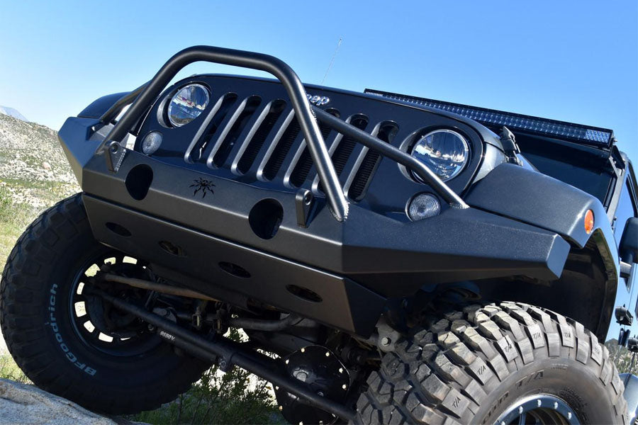 Poison Spyder Brawler Lite Front Skid - Black