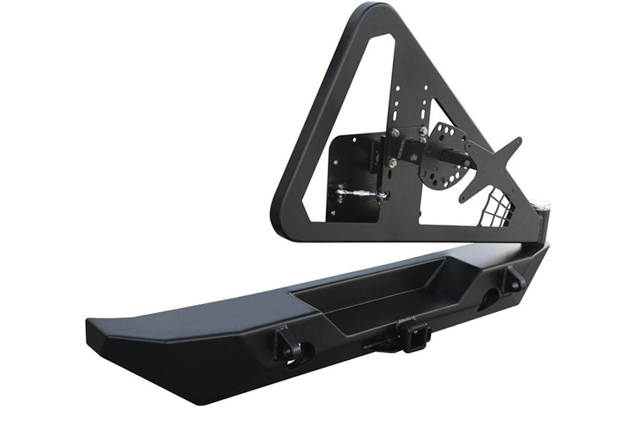 Poison Spyder Rock Brawler II Rear Tire Carrier - Bumper Only