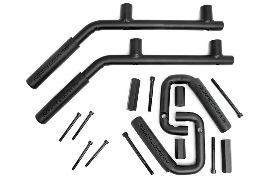 Rough Country Front & Rear Grab Handles - Black