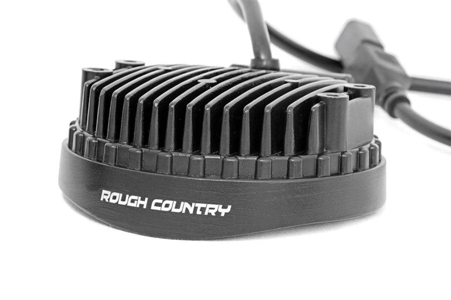 Rough Country 4in Chrome Series LED Lights - Pair
