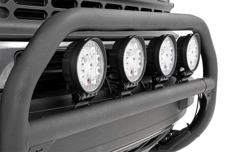 Rough Country 4in Chrome Series LED Lights - Pair