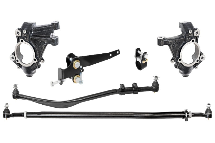 Rock Jock Currectlync High Steer Knuckle Kit for Stabilizer Shock