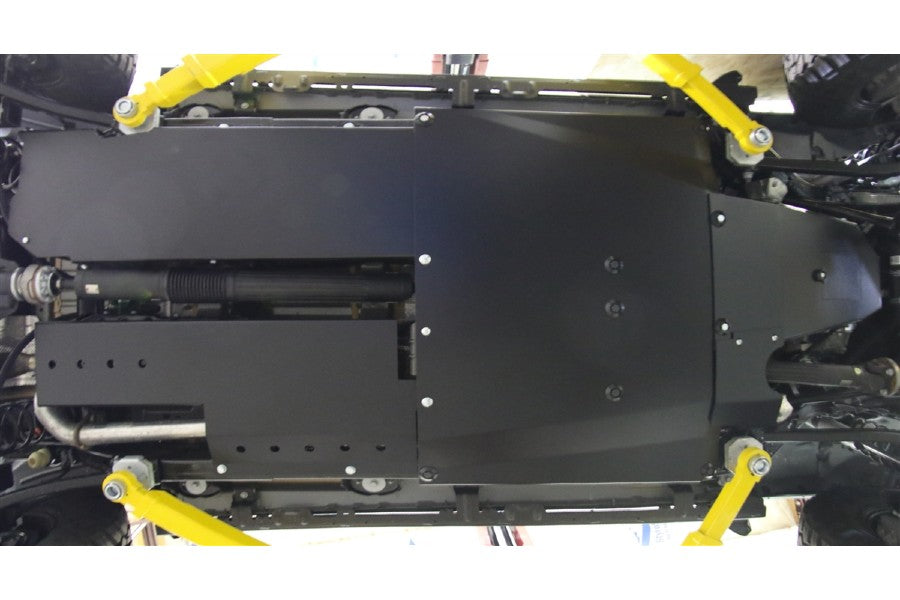 Rock Hard 4x4 Complete Bellypan Skid Plate System w/ Dual Crossmembers