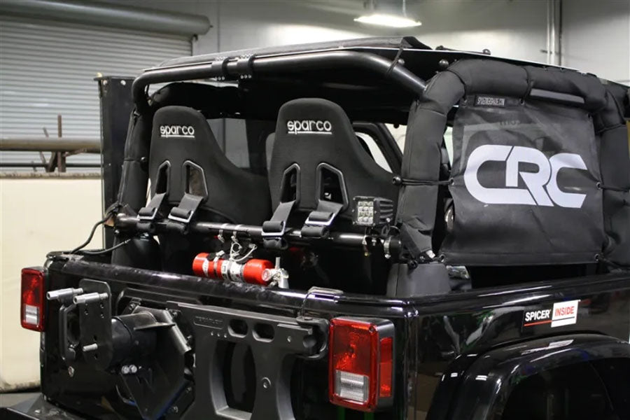 Rock Hard 4x4 Rear Bench Harness Bar - Bare