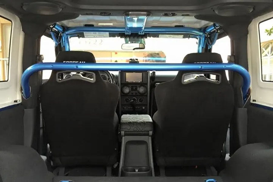 Rock Hard 4x4 Front Seat Straight Harness Bar - Bare