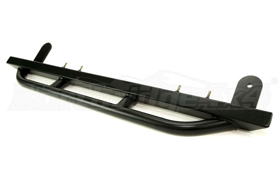 Rock Hard 4x4 Patriot Series Rocker Guards Tube Style - Angled Up