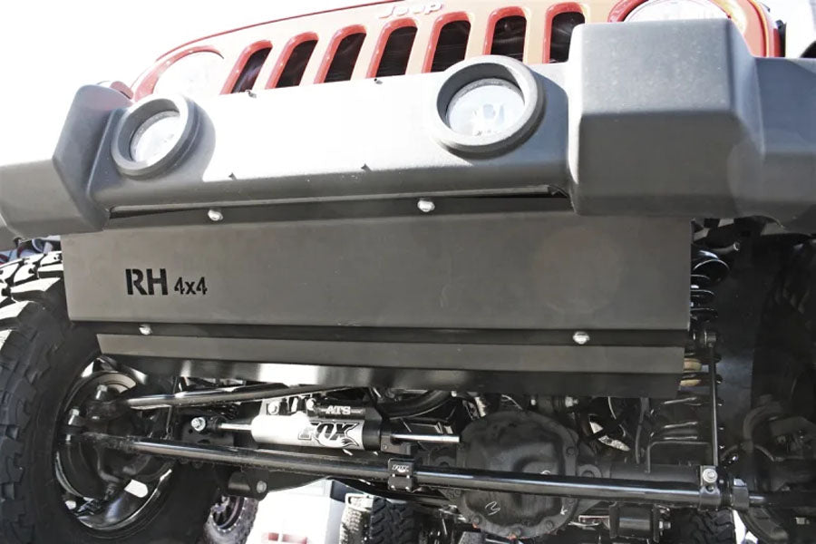 Rock Hard 4x4 Front Bumper Skid Plate for Plastic