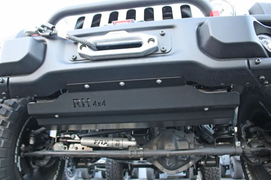Rock Hard 4x4 Front Bumper Skid Plate for Steel
