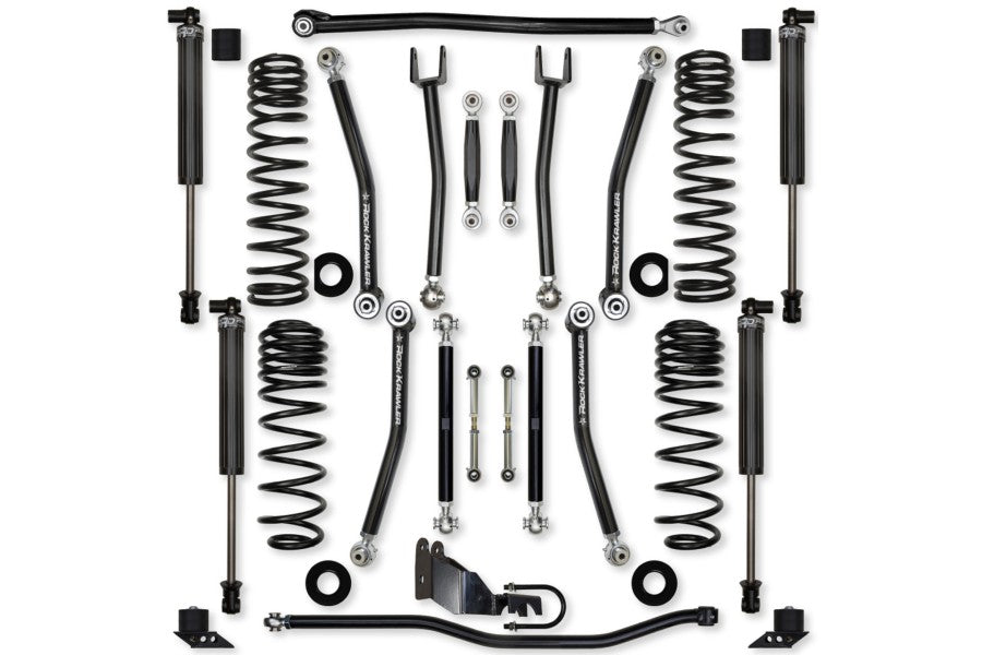 Rock Krawler 4.5in X-Factor 'No Limits' Mid-Arm Lift Kit w/ RRD Shocks