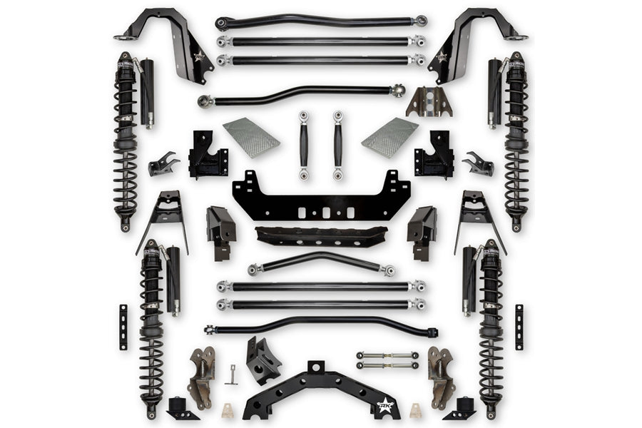 Rock Krawler 4.5in X-Factor X2 Coilover 'No Limits' Long-Arm Lift Kit - Trail Runner System Stage 1