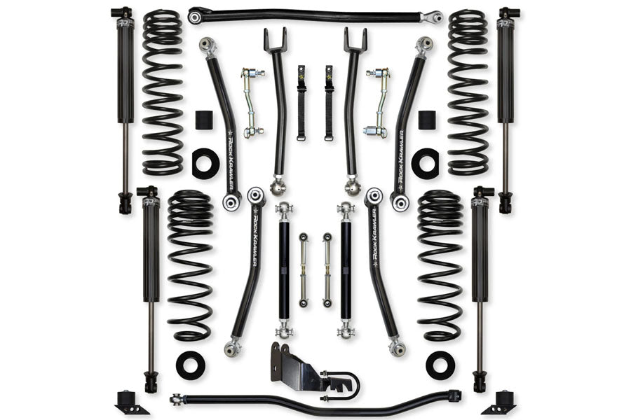 Rock Krawler 4.5in X-Factor Mid-Arm Lift Kit w/ RRD Shocks