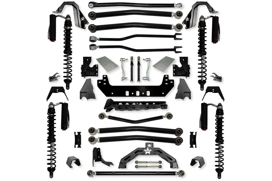 Rock Krawler 3in Adventure-X2 Coilover Long-Arm Suspension System - Trail Runner System Stage 2