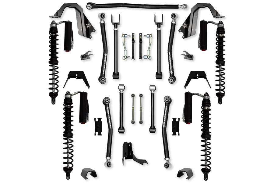 Rock Krawler 3in Adventure-X Coilover Mid-Arm Suspension System - Trail Runner System Stage 2