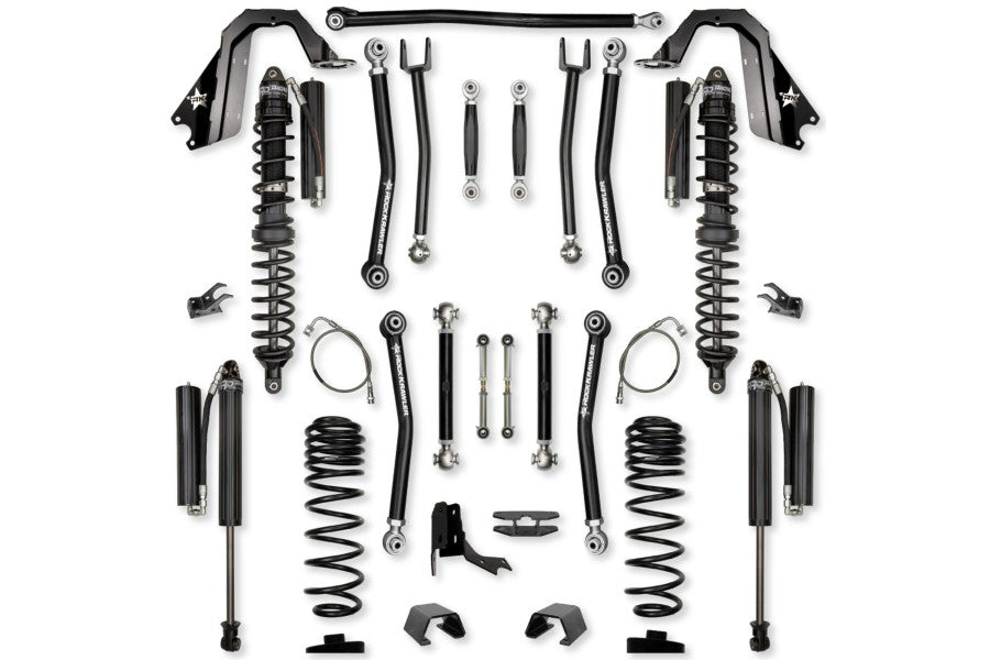Rock Krawler 4.5in X Factor 'No Limits' Coil-Over Lift Kit - Comp System Stage 1
