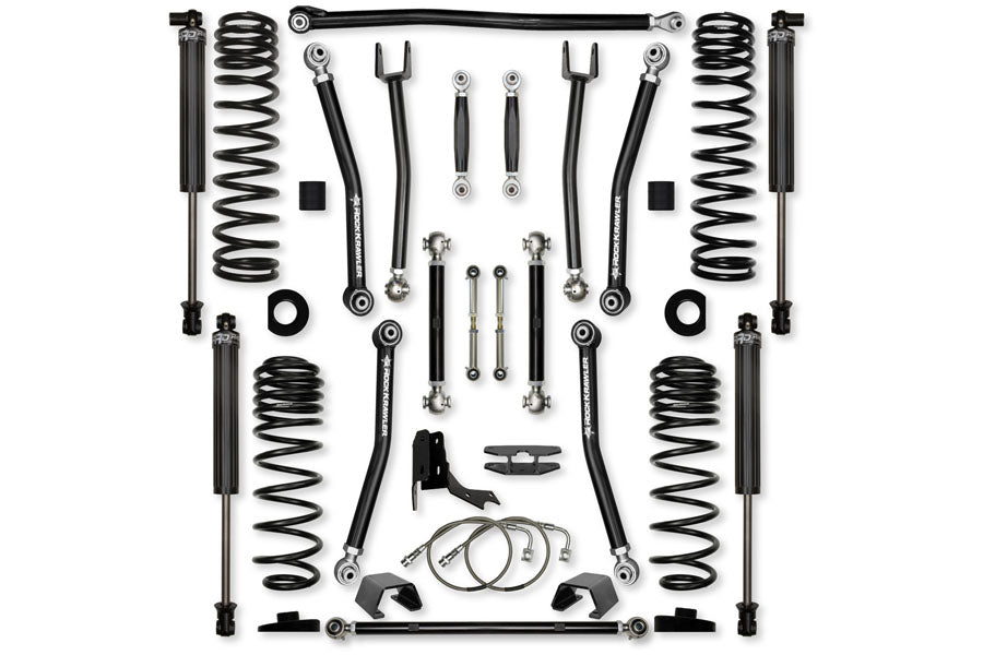 Rock Krawler 4.5in X-Factor 'No Limits' Mid-Arm Lift Kit w/ RRD Shocks