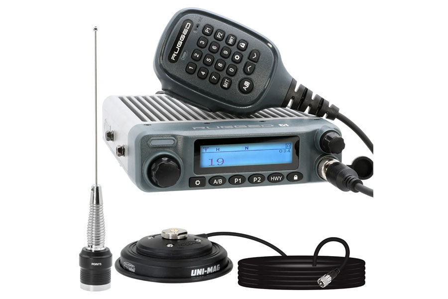Rugged Radios Radio Kit - G1 ADVENTURE SERIES Waterproof GMRS Mobile Radio w/ Antenna
