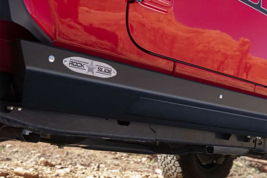 Rock Slide Engineering Step Slider Skid Plate - Pair
