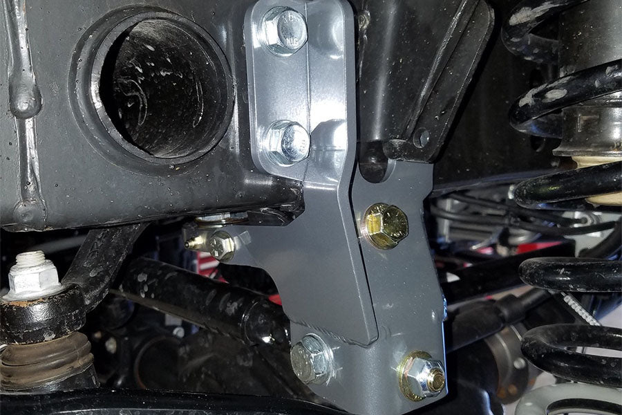 Synergy Manufacturing Front Track Bar & Sector Shaft Brace w/ Bronze Greaseable Bearing
