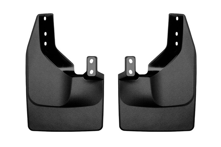 Weather Tech No Drill, Laser Measured, Custom Mud Flaps, Rear Pair, Black