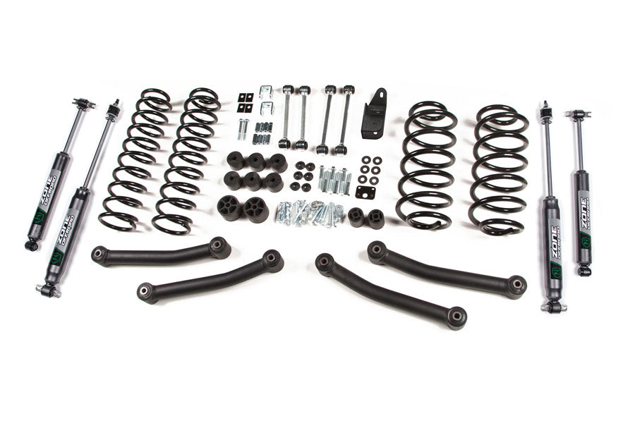 Zone Offroad 4in Suspension Lift w/ Nitro Series Shocks
