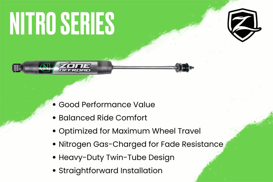Zone Offroad 2in Lift Kit w/ Nitro Shocks