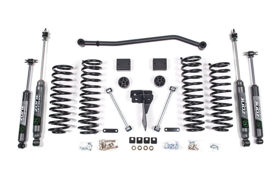 Zone Offroad 4in Suspension Lift Kit w/ Nitro Shocks