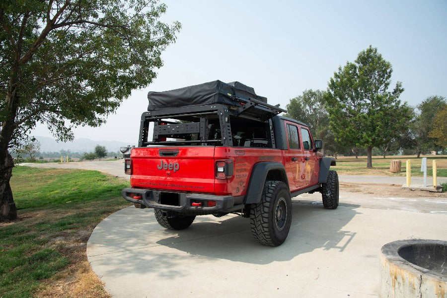 ZROADZ Overland Access Rack W/ Three lifting Side Gates, without Factory Rail