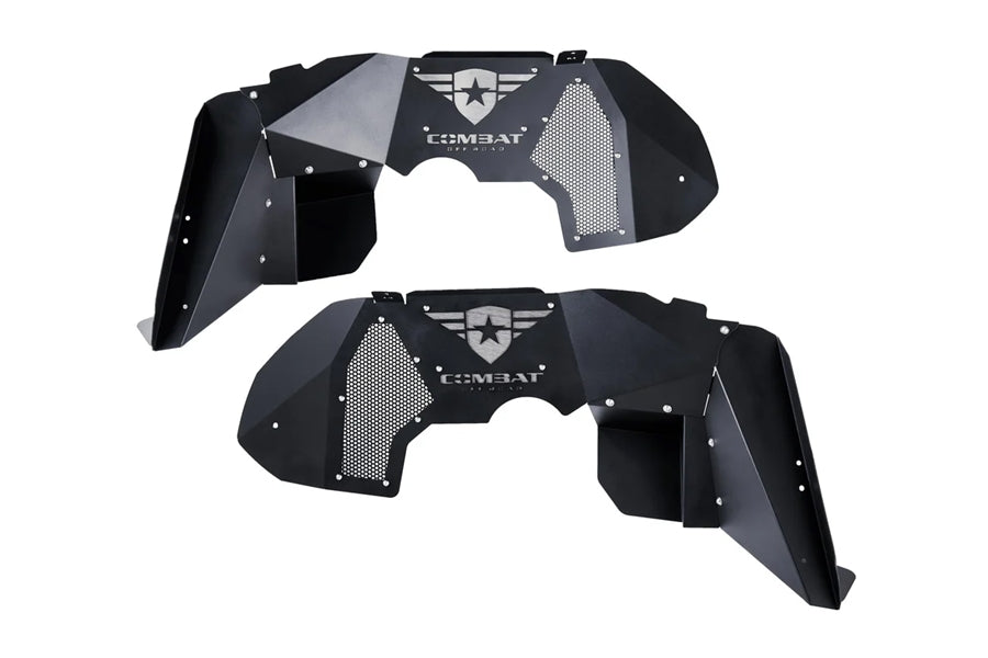 Combat Off Road  Aluminum Battle Ready Inner Fender Liners – Front Only