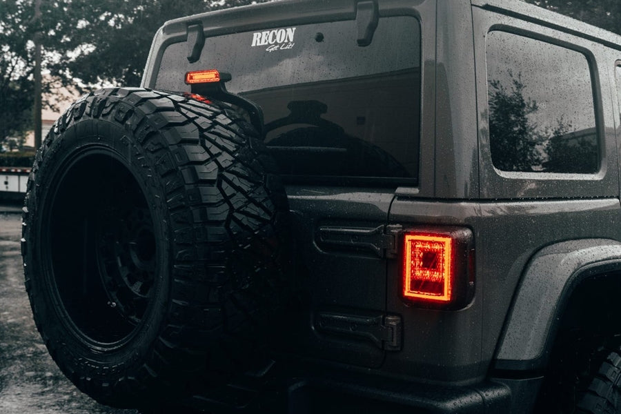 RECON Ultra High 3rd Brake Light Kit - Clear