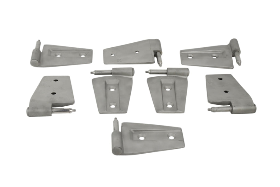 Kentrol 8-Pieces Door Hinge Set - Bare
