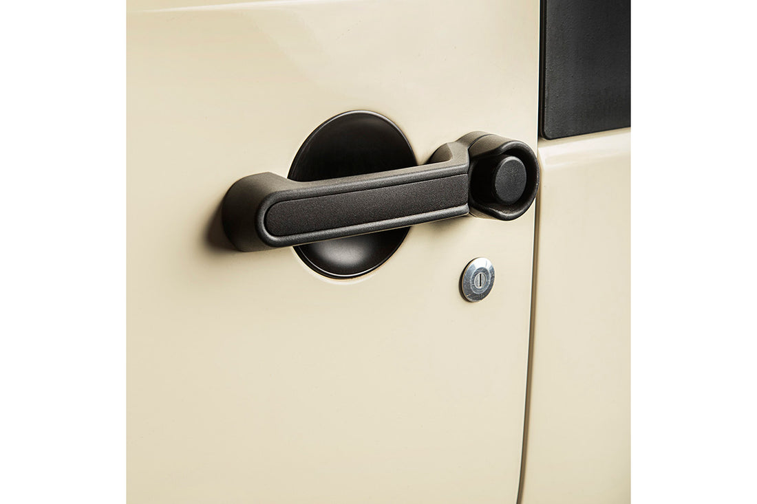 Rugged Ridge Door Handle Inserts, Black