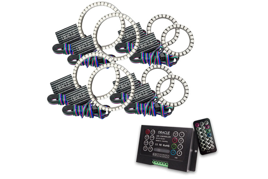 Oracle Lighting Vector Series Grill Surface Mount ColorSHIFT LED Halo Kit w/2.0 Controller