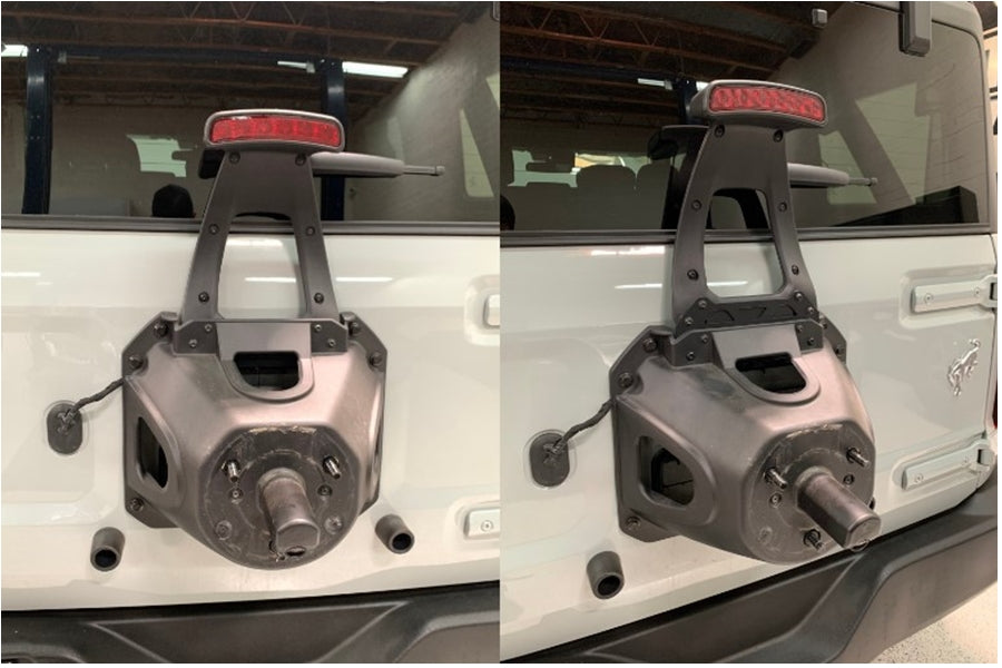 Grimm Offroad 3rd Brake Light Extension Bracket